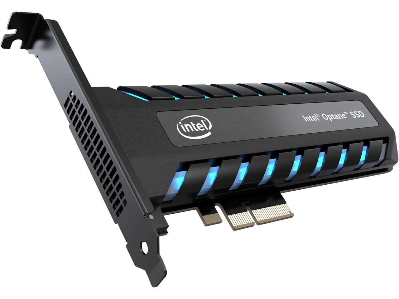 Intel Optane SSD 905P Series - 960GB, 1/2 Height PCIe x4, 20nm, 3D XPoint Solid State Drive (SSD) - SSDPED1D960GAX1