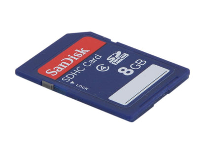 SanDisk 8GB Secure Digital High-Capacity (SDHC) Flash Card Model SDSDB-008G-B35