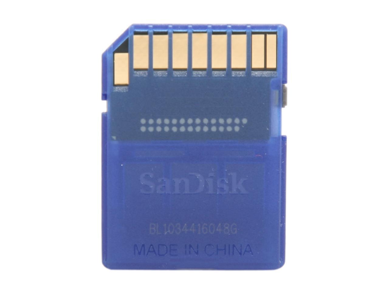 SanDisk 16GB Secure Digital High-Capacity (SDHC) Flash Card Model SDSDB-016G-B35
