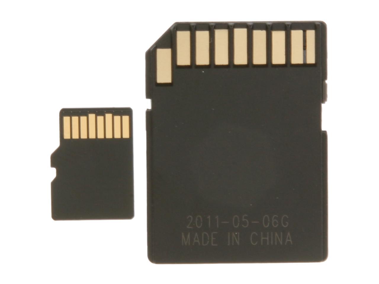 SanDisk 16GB microSDHC Flash Card w/ Adapter Model SDSDQM-016G-B35A