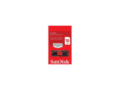 SanDisk 16GB Cruzer CZ36 USB 2.0 Flash Drive (SDCZ36-016G-B35)