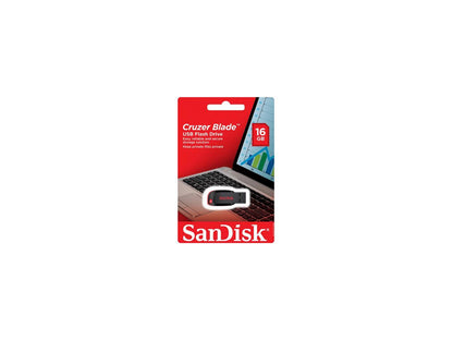 SanDisk 16GB Cruzer Blade CZ50 USB 2.0 Flash Drive (SDCZ50-016G-B35)
