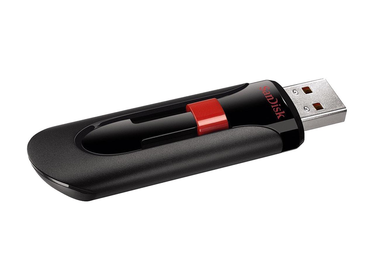 SanDisk 16GB Cruzer Glide CZ60 USB 2.0 Flash Drive (SDCZ60-016G-B35)