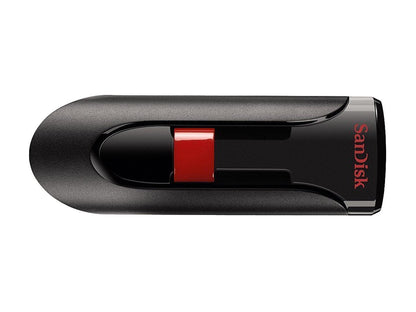 SanDisk 64GB Cruzer Glide CZ60 USB 2.0 Flash Drive (SDCZ60-064G-B35)