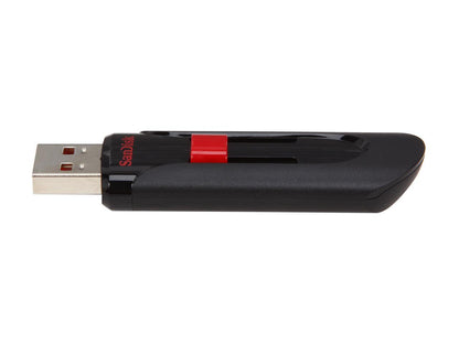 SanDisk Cruzer Glide 16 GB USB 2.0 Flash Drive - Black, Red