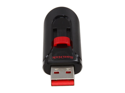 SanDisk Cruzer Glide 16 GB USB 2.0 Flash Drive - Black, Red