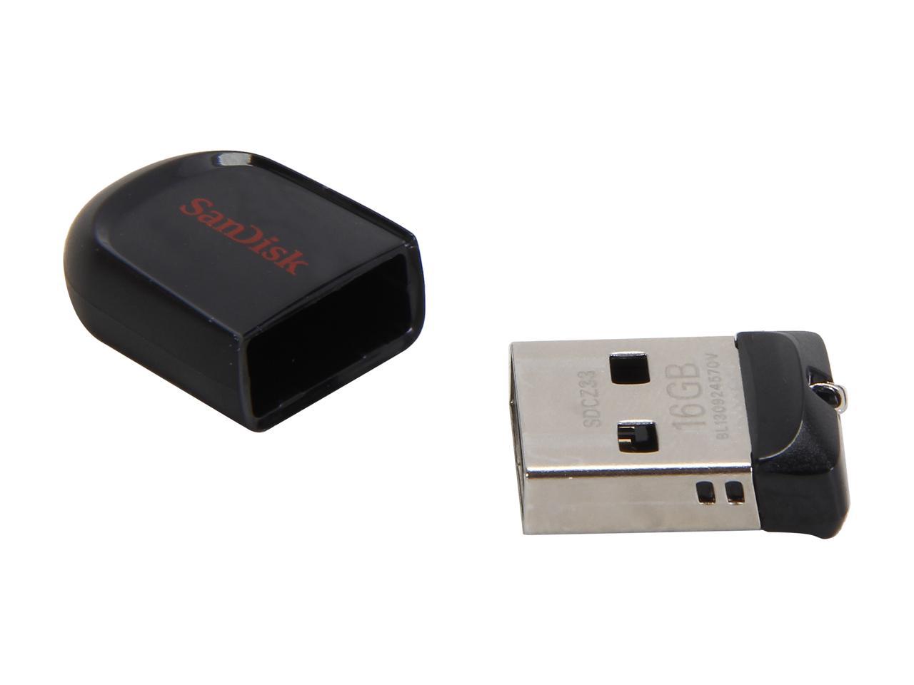 SanDisk Cruzer Fit 16 GB USB Flash Drive
