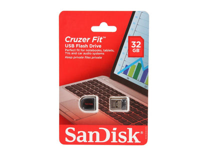 SanDisk Cruzer Fit 32 GB USB Flash Drive