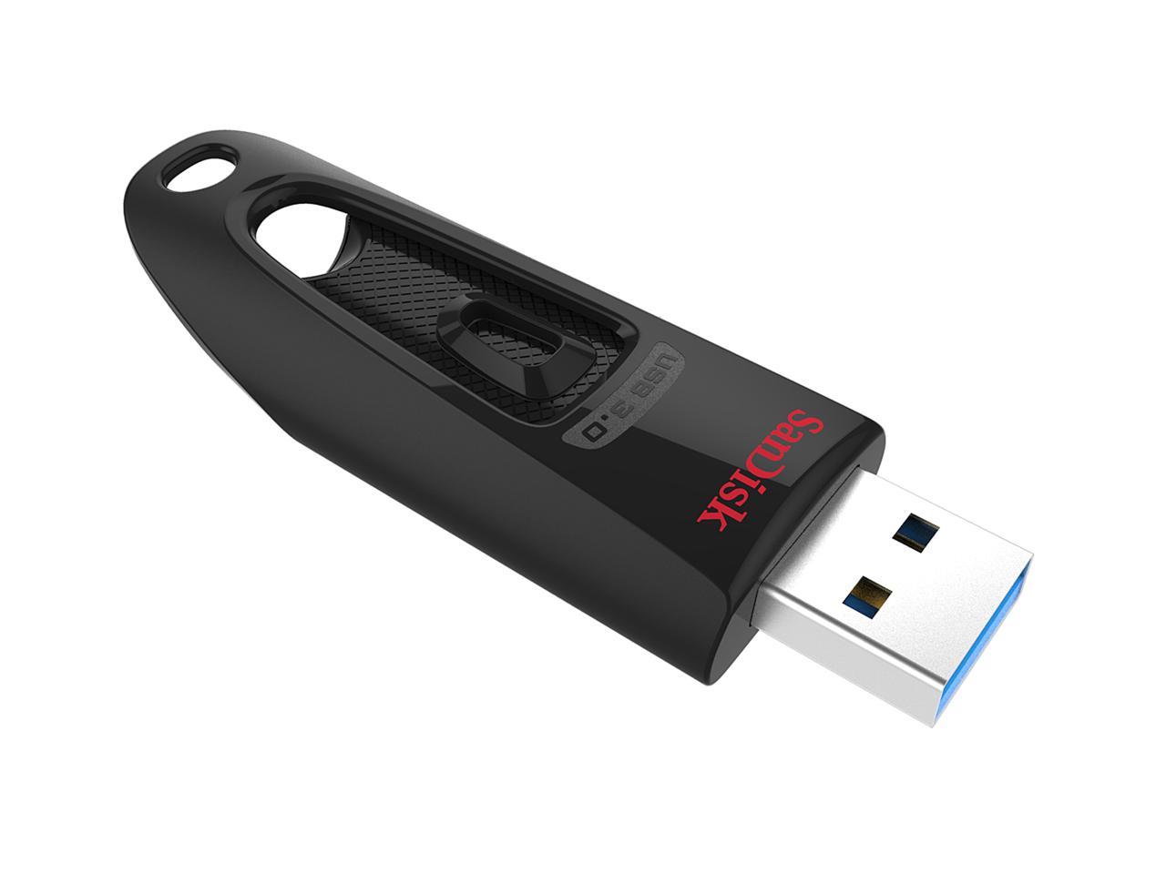 SanDisk 32GB Ultra CZ48 USB 3.0 Flash Drive, Speed Up to 100MB/s (SDCZ48-032G-UAM46)