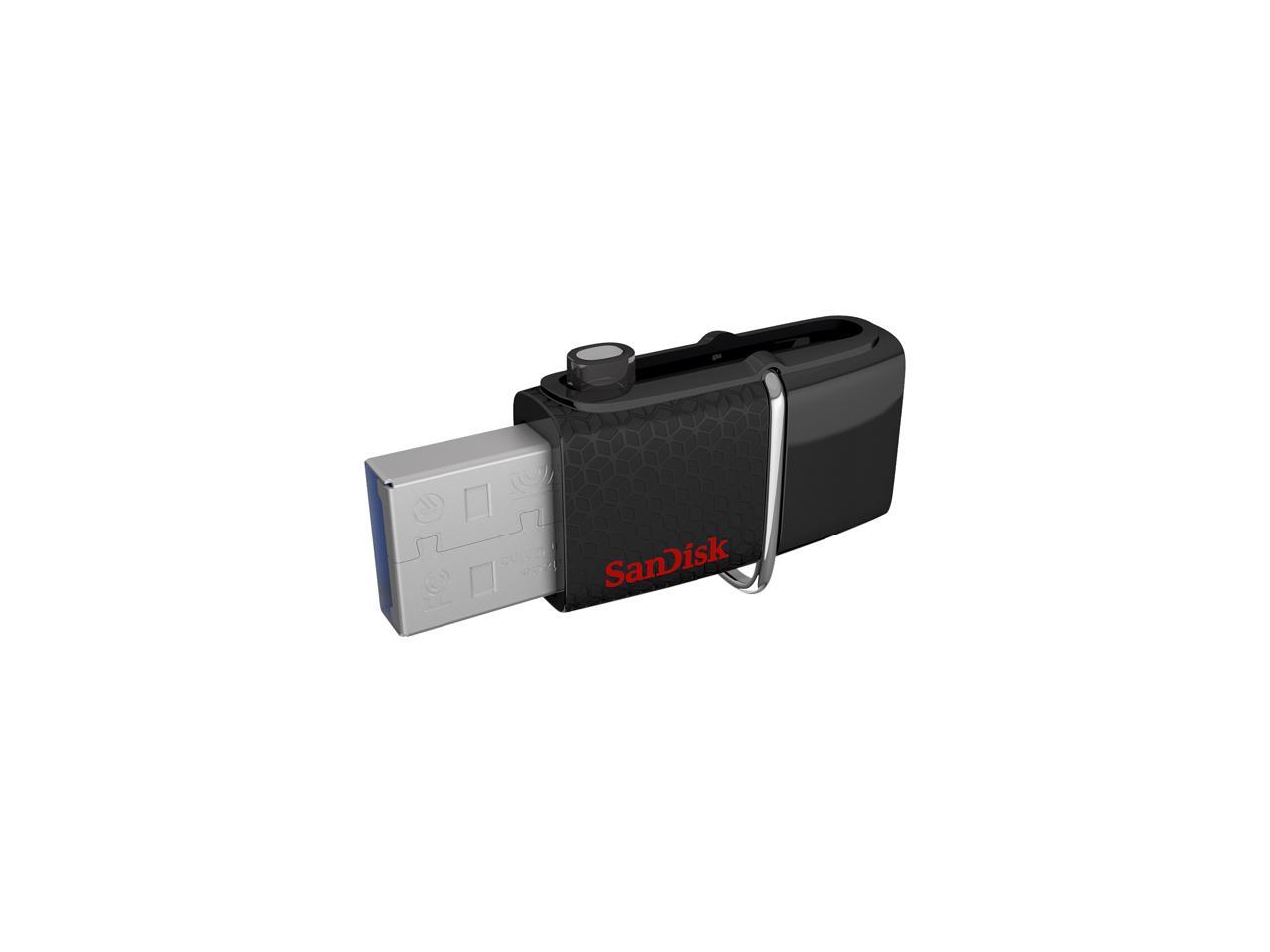 SanDisk 128GB Ultra Dual OTG USB 3.0 Flash Drive, Speed Up to 150MB/s (SDDD2-128G-GAM46)