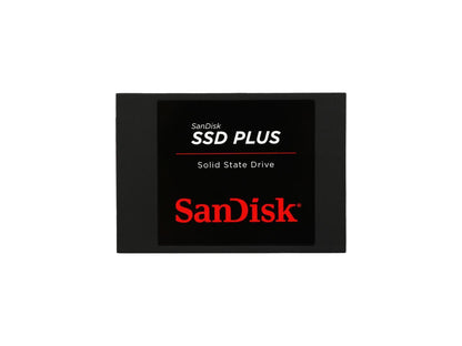 SanDisk SSD Plus 120GB Internal SSD - SATA III 6Gb/s, 2.5"/7mm - SDSSDA-120G-G26