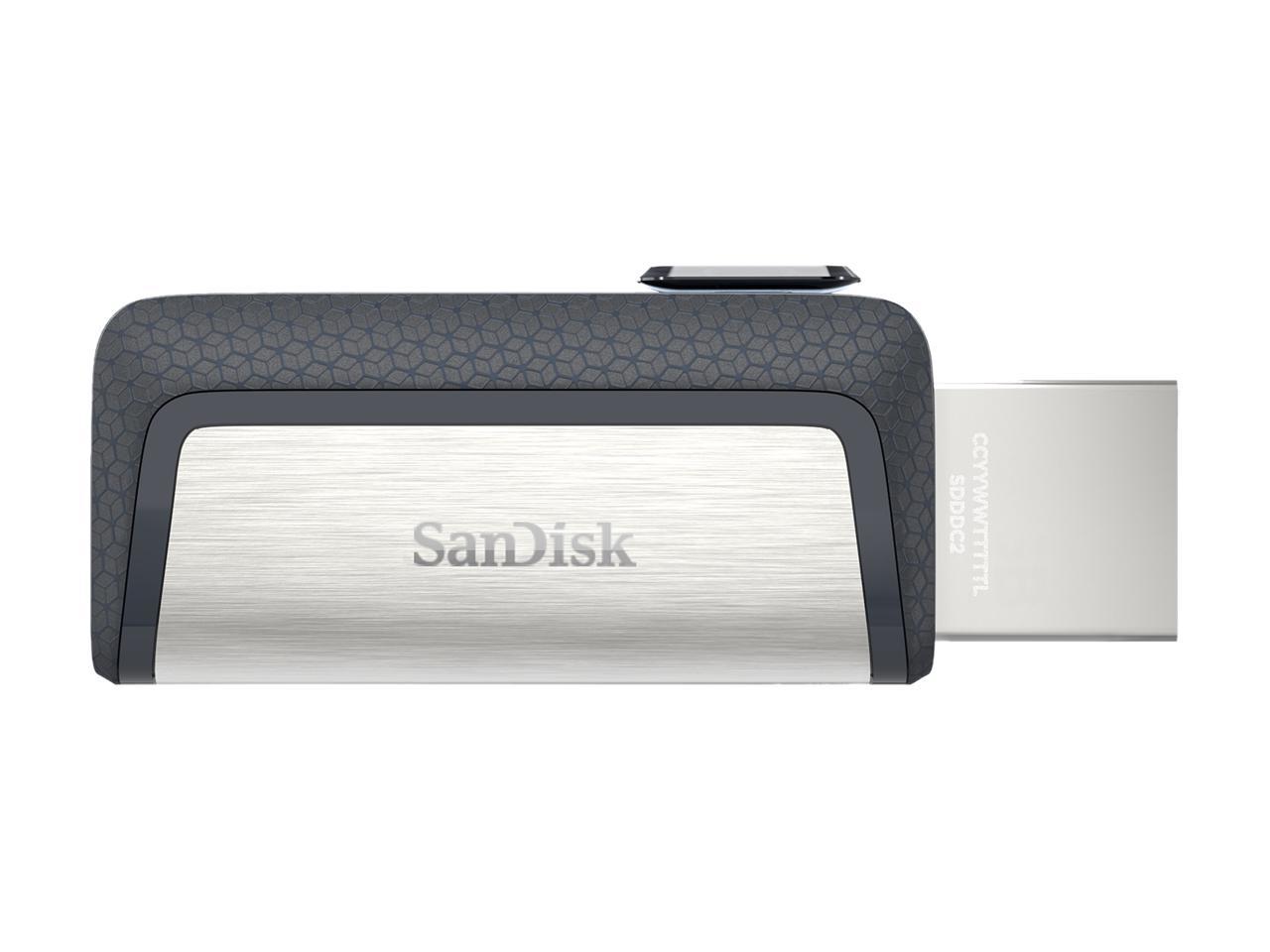 SanDisk 16GB Ultra Dual Drive USB Type-C Flash Drive, Speed Up to 130MB/s (SDDDC2-016G-G46)