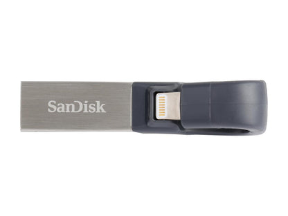 SanDisk 64GB iXpand Flash Drive for iPhone and iPad (SDIX30N-064G-GN6NN)