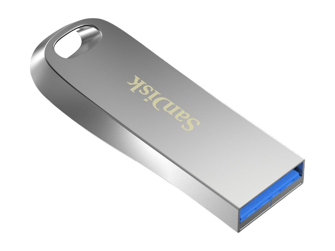 SanDisk 64GB Ultra Luxe USB 3.1 Flash Drive, Speed Up to 150MB/s (SDCZ74-064G-G46)
