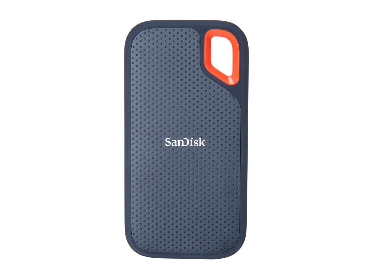 SanDisk 500GB Extreme Portable External SSD - Up to 550 MB/s - USB-C, USB 3.1 - SDSSDE60-500G-G25