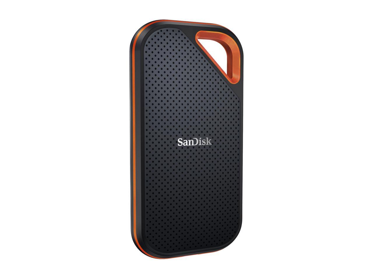 SanDisk 500GB Extreme PRO Portable External SSD - Up to 1050 MB/s - USB-C, USB 3.1 - SDSSDE80-500G-A25