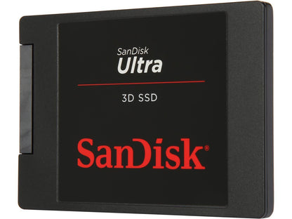 SanDisk Ultra 3D 2.5" 2TB SATA III 3D NAND Internal Solid State Drive (SSD) SDSSDH3-2T00-G25