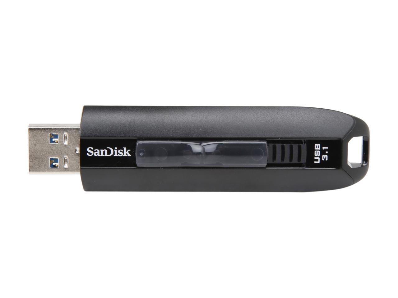 SanDisk 64GB Extreme Go USB 3.1 Flash Drive, Speed Up to 200MB/s (SDCZ800-064G-G46)