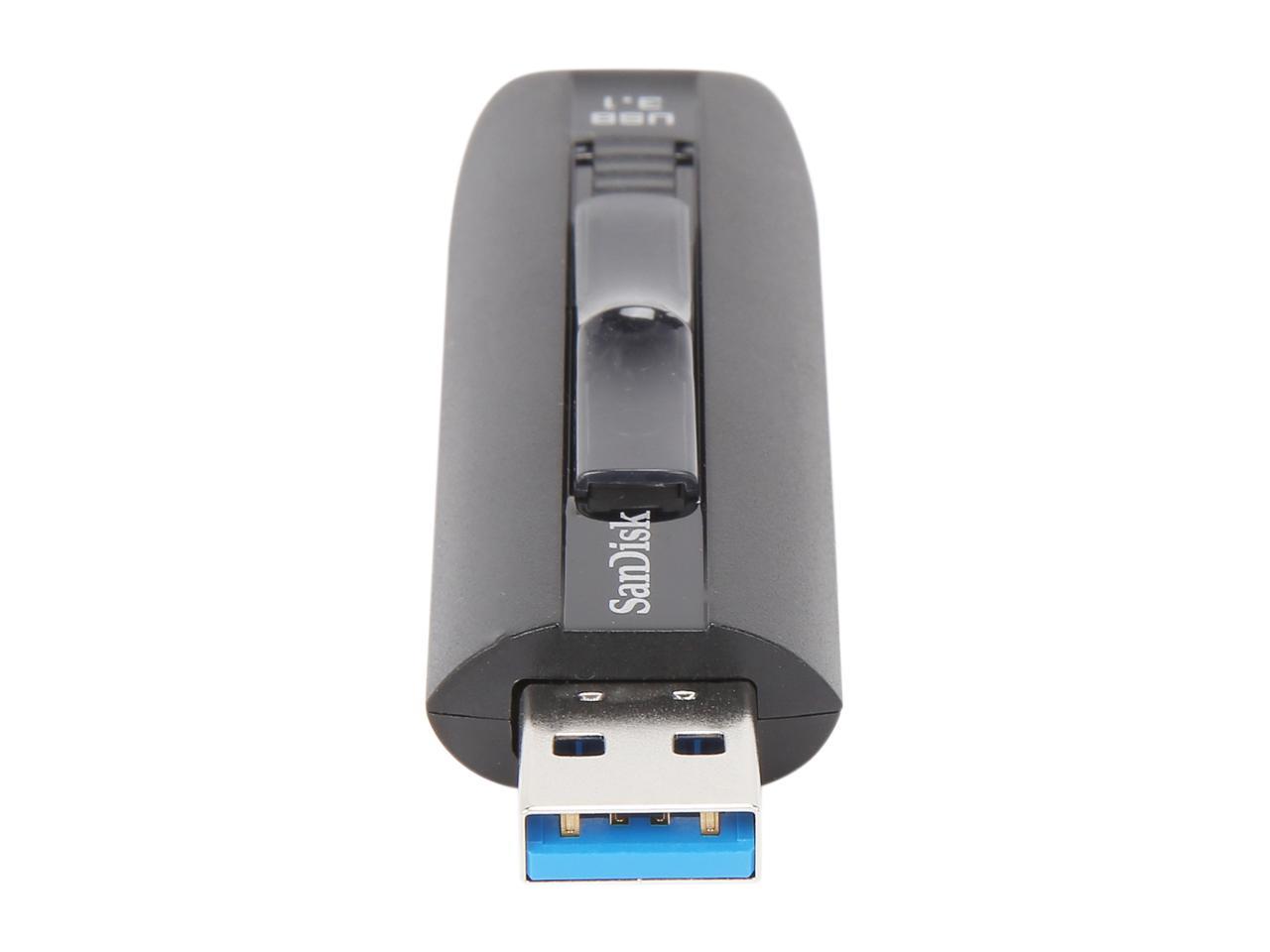 SanDisk 128GB Extreme Go USB 3.1 Flash Drive, Speed Up to 200MB/s (SDCZ800-128G-G46)