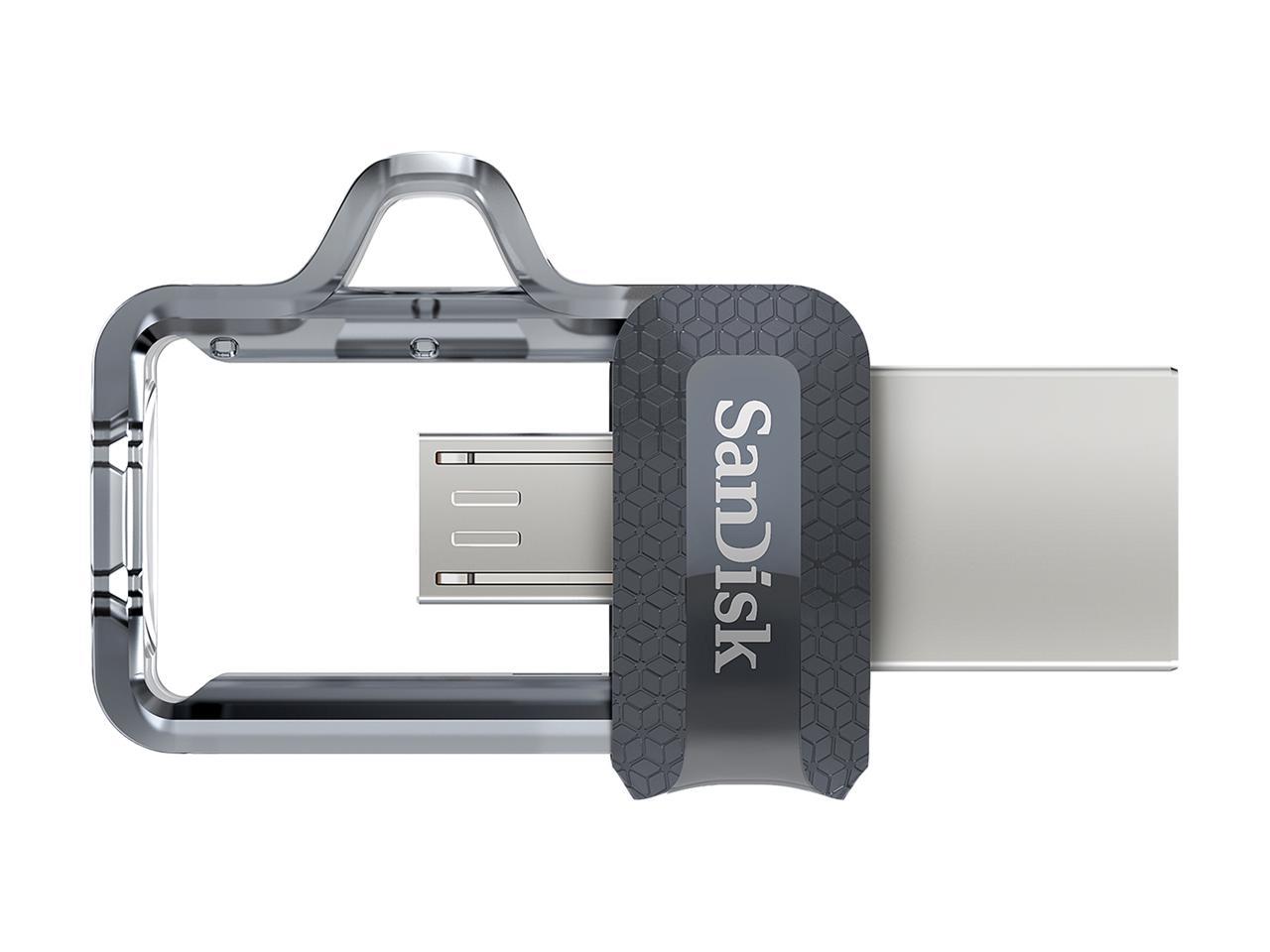 SanDisk 256GB Ultra Dual Drive m3.0, Speed Up to 150MB/s (SDDD3-256G-G46 )