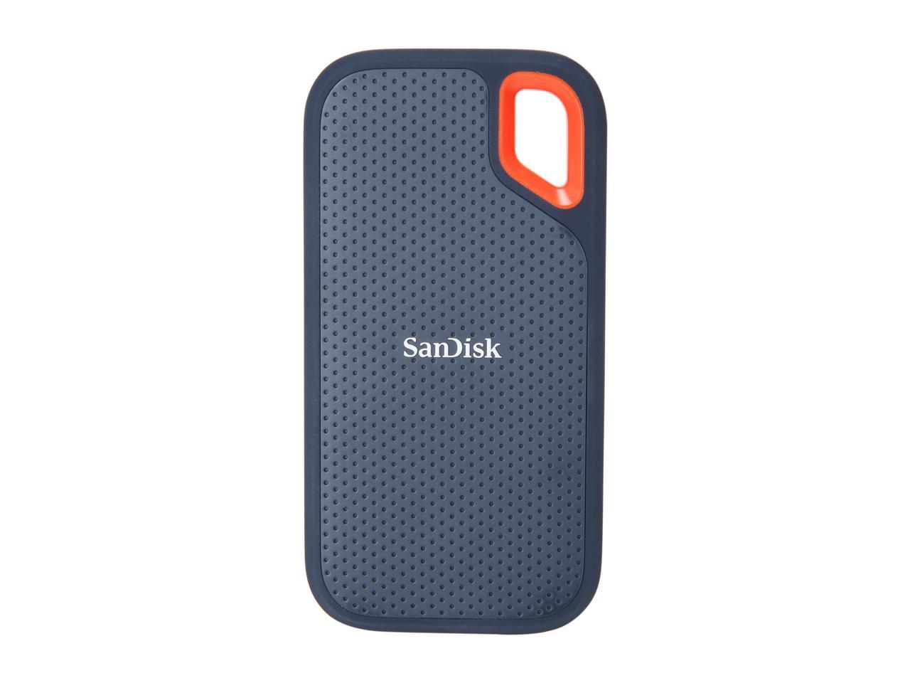 SanDisk 2TB Extreme Portable External SSD - Up to 550 MB/s - USB-C, USB 3.1 - SDSSDE60-2T00-G25