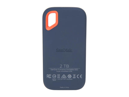 SanDisk 2TB Extreme Portable External SSD - Up to 550 MB/s - USB-C, USB 3.1 - SDSSDE60-2T00-G25