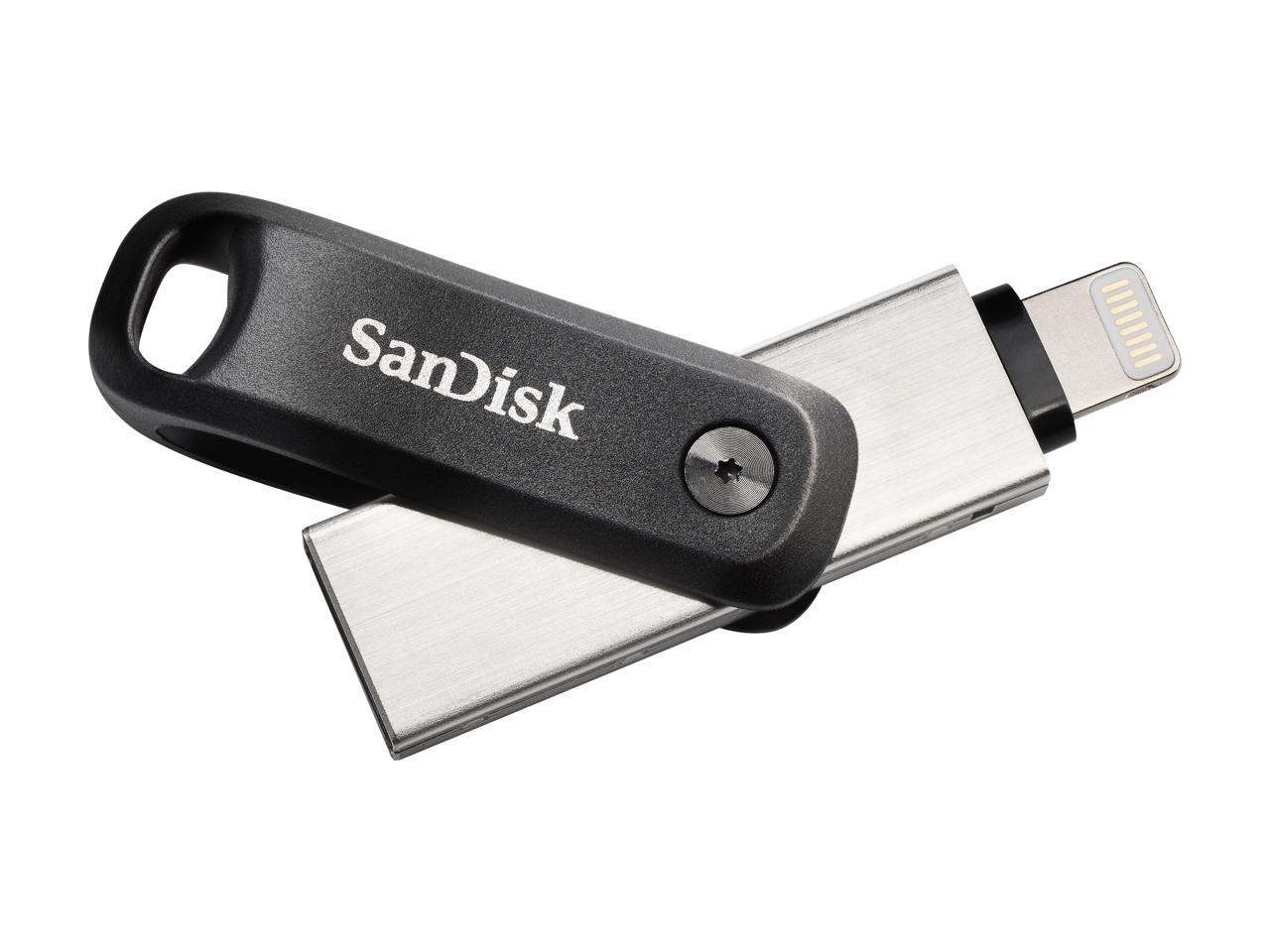 SanDisk 256GB iXpand Flash Drive Go for Your iPhone and iPad (SDIX60N-256G-GN6NE)