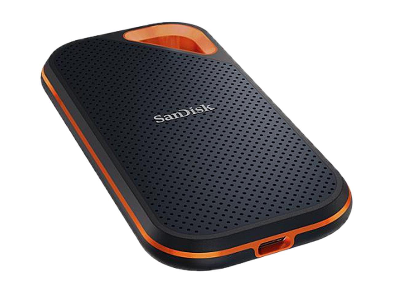 SanDisk 1TB Extreme PRO Portable External SSD - Up to 1050 MB/s - USB-C, USB 3.1 - SDSSDE80-1T00-A25