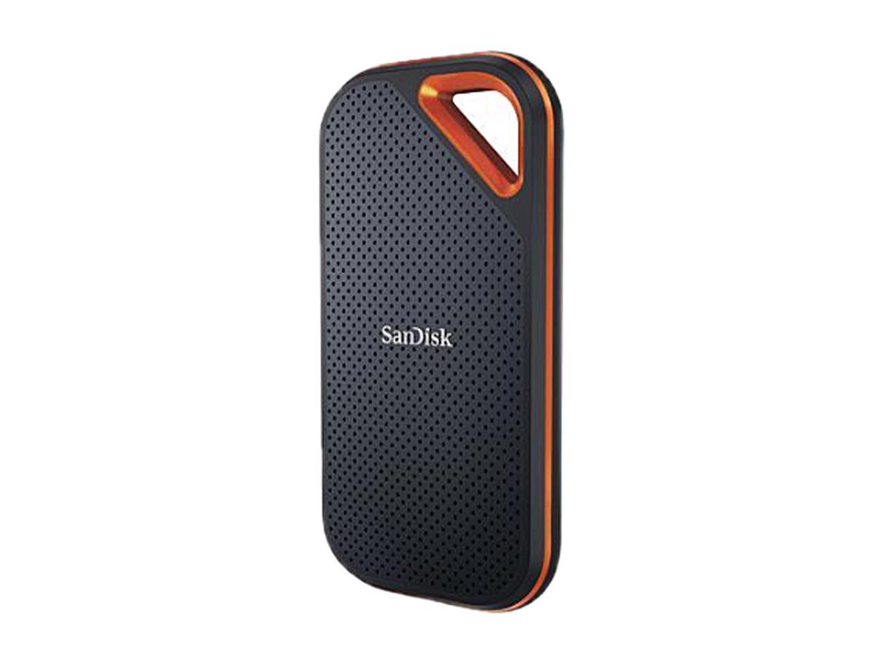 SanDisk 2TB Extreme PRO Portable External SSD - Up to 1050 MB/s - USB-C, USB 3.1 - SDSSDE80-2T00-G25