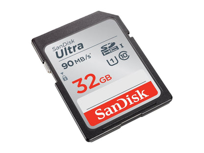 SanDisk 32GB Ultra SDHC UHS-I / Class 10 Memory Card, Speed Up to 90MB/s (SDSDUNR-032G-GN6IN)