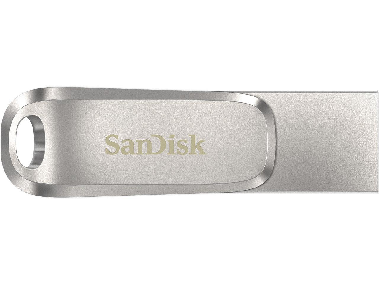 SanDisk 256GB Ultra Dual Drive Luxe USB Type-C Flash Drive (SDDDC4-256G-G46)