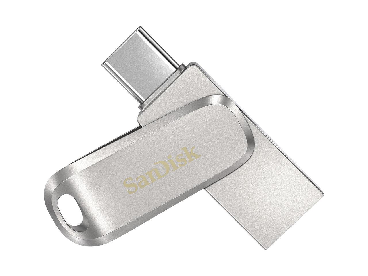 SanDisk 512GB Ultra Dual Drive Luxe USB Type-C Flash Drive (SDDDC4-512G-G46)