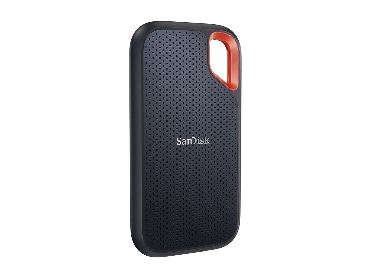 SanDisk 1TB Extreme Portable SSD V2 - Up to 1050 MB/s - USB-C, USB 3.2 Gen 2 - SDSSDE61-1T00-G25