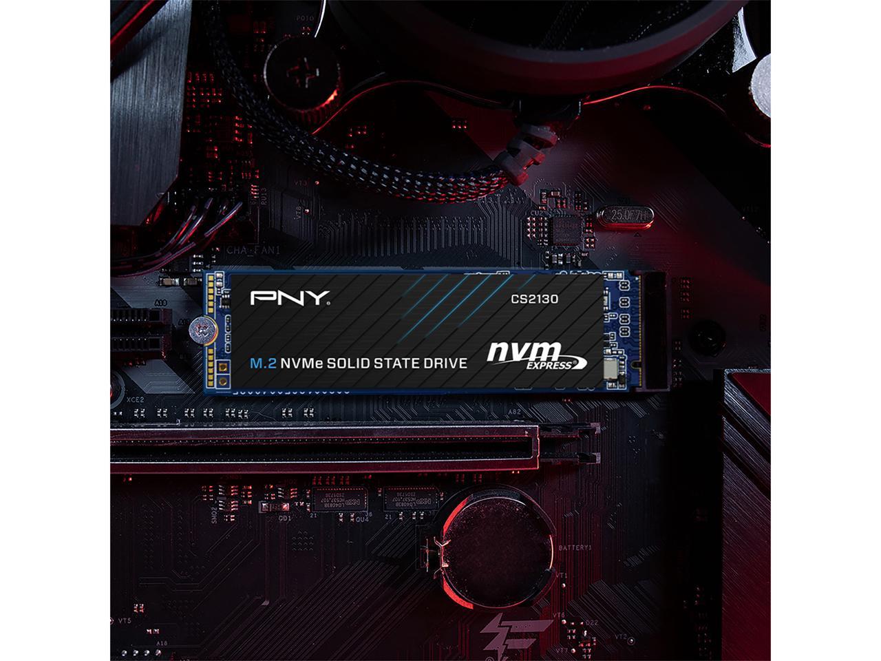 PNY CS2130 M.2 2280 1TB PCI-Express 3.0 x4, NVMe 1.3 3D NAND Internal Solid State Drive (SSD) M280CS2130-1TB-RB