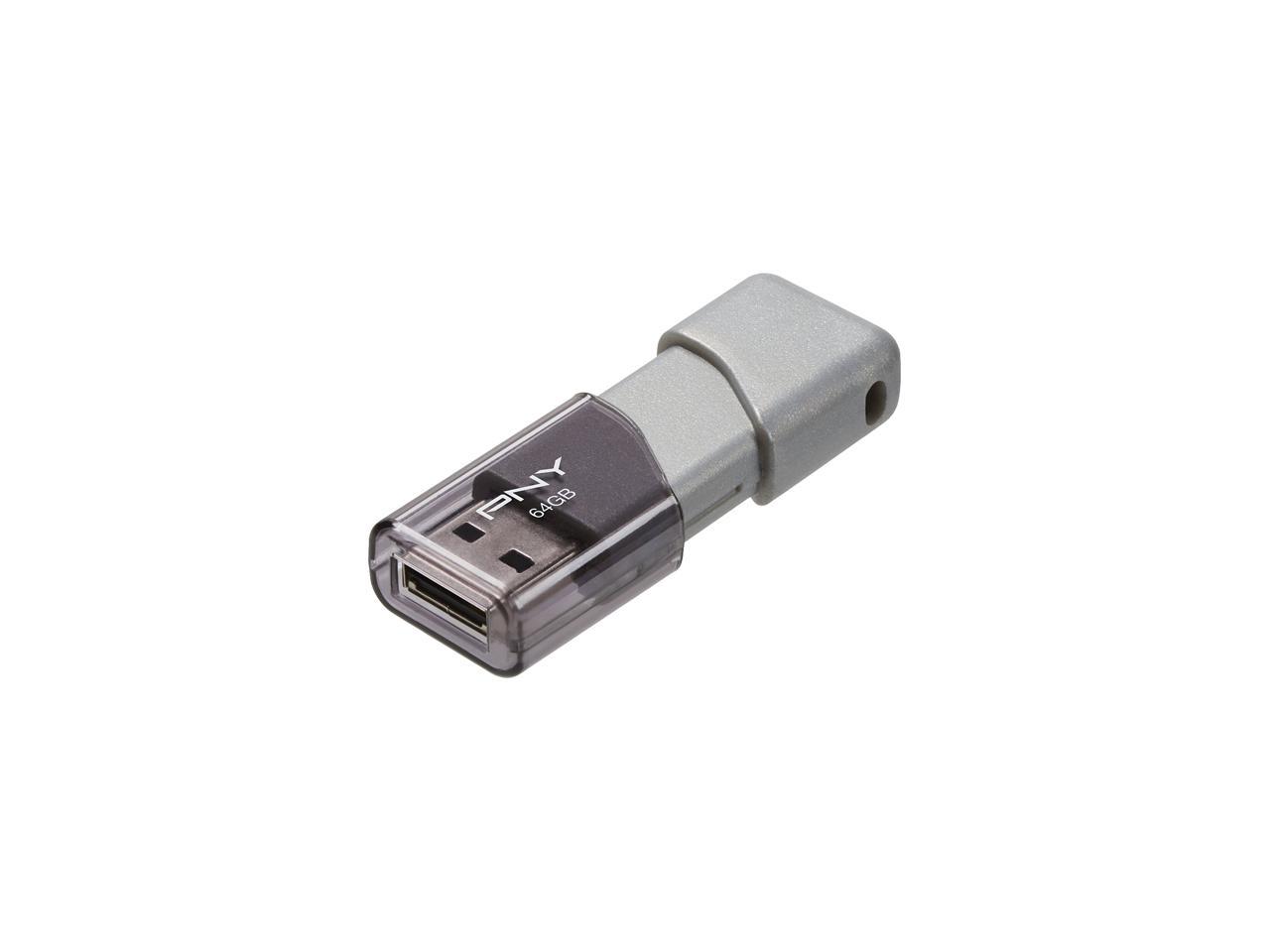 PNY 64GB Turbo USB 3.0 Flash Drive (P-FD64GTBOP-GE)