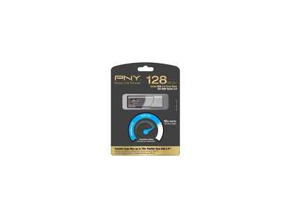 PNY 128GB Turbo USB 3.0 Flash Drive (P-FD128TBOP-GE)