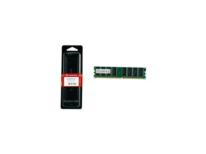 Transcend 1GB 184-Pin DDR SDRAM DDR 400 (PC 3200) Desktop Memory Model JM388D643A-5L