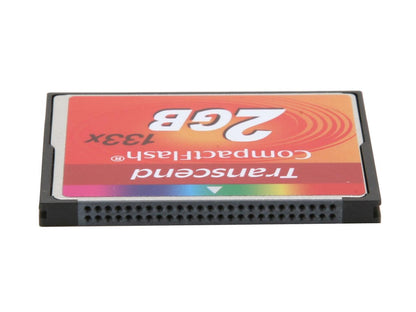Transcend 2GB Compact Flash (CF) Flash Card Model TS2GCF133