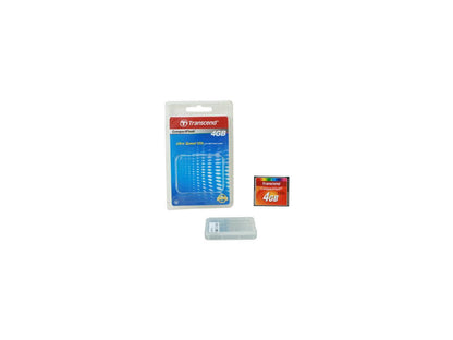 Transcend 4GB Compact Flash (CF) Flash Card Model TS4GCF133