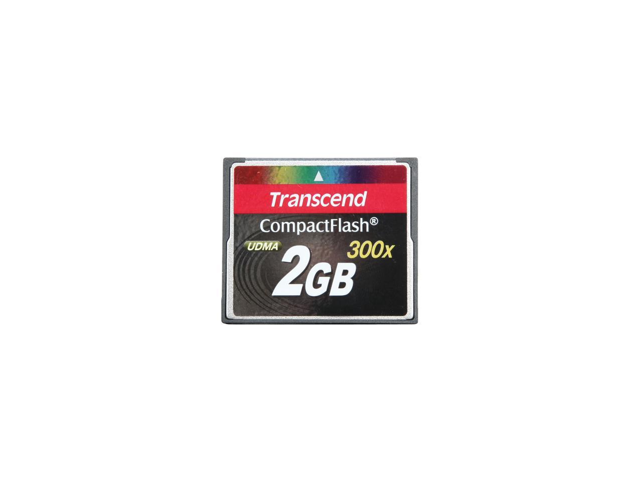 Transcend 2GB Compact Flash (CF) Flash Card Model TS2GCF300
