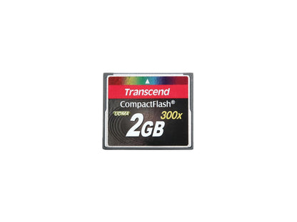 Transcend 2GB Compact Flash (CF) Flash Card Model TS2GCF300