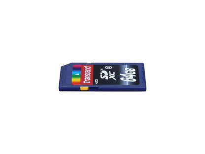 Transcend 64GB Secure Digital Extended Capacity (SDXC) Flash Card Model TS64GSDXC10