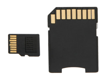 Transcend 16GB microSDHC Flash Card with Adapter Model TS16GUSDHC4