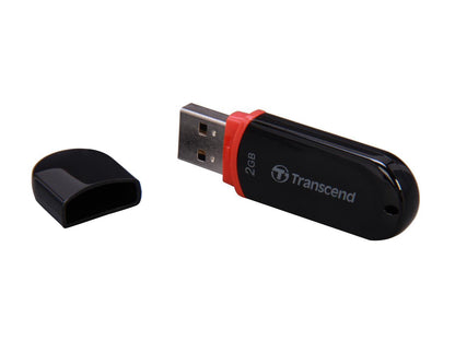 Transcend JetFlash 300 2GB USB 2.0 Flash Drive Model TS2GJF300