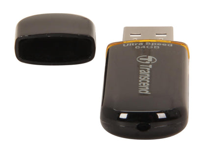 Transcend JetFlash 600 64GB USB 2.0 Flash Drive Model TS64GJF600
