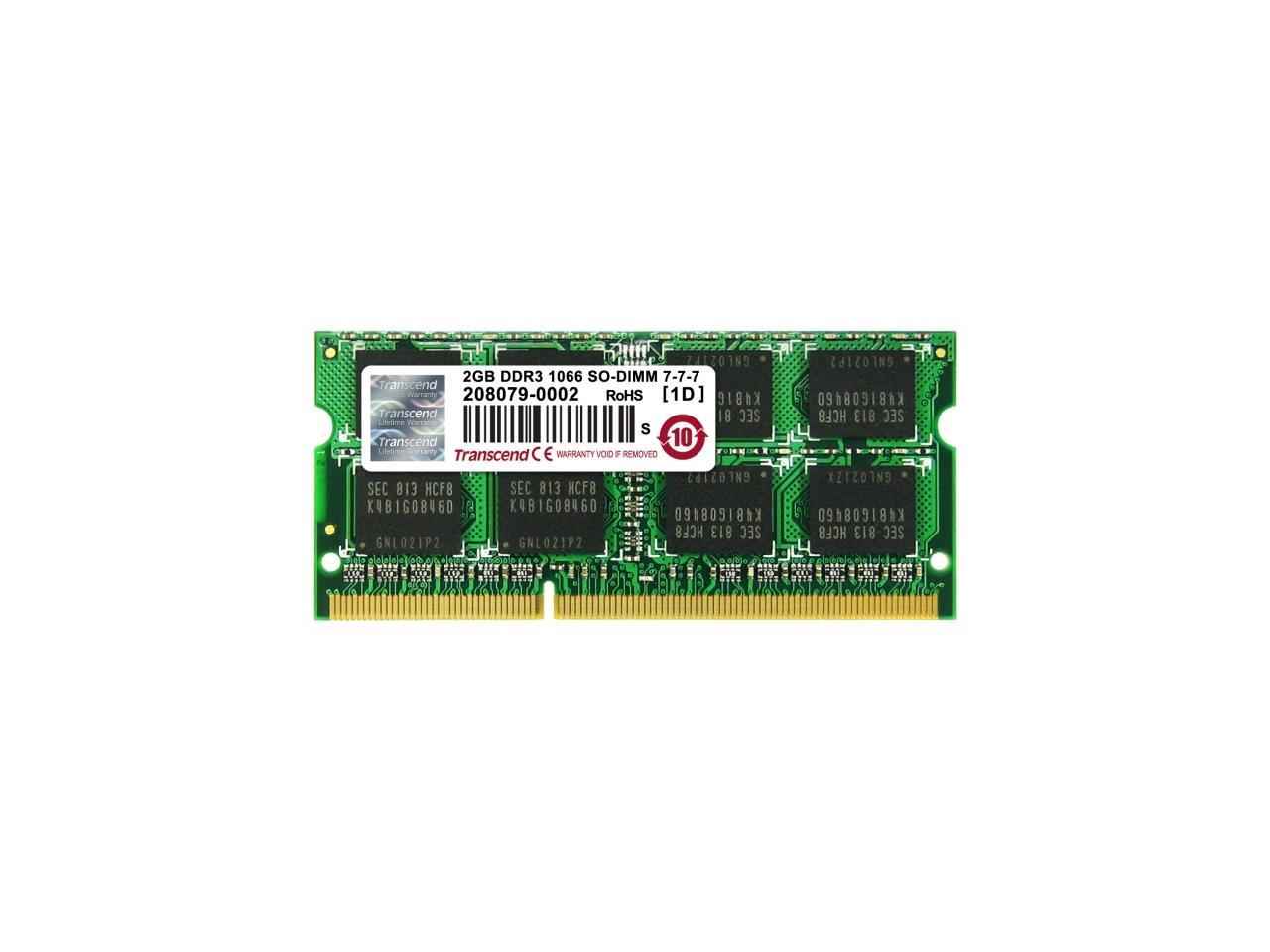 Transcend 2GB DDR3 SDRAM Memory Module