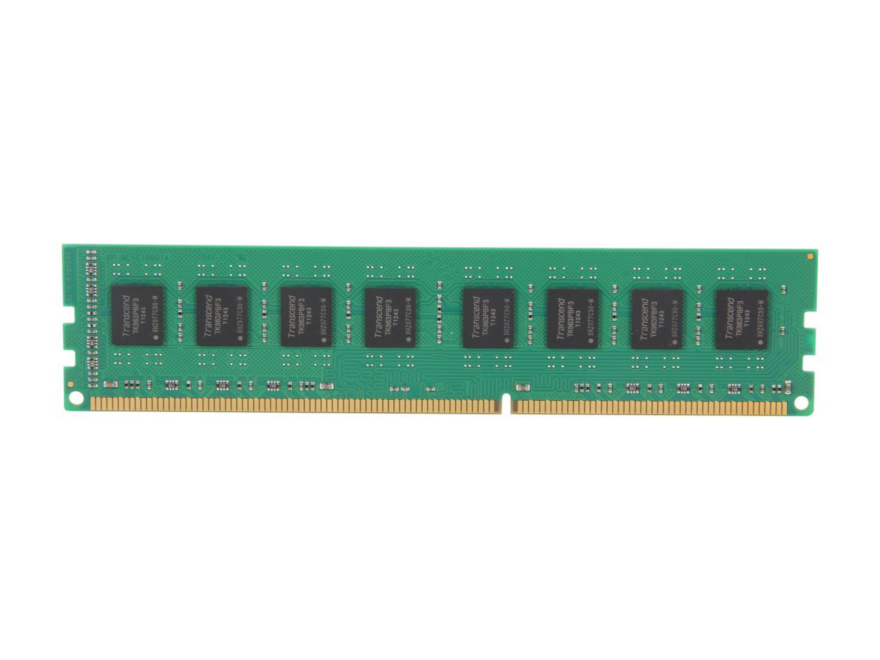 Transcend JetRam 8GB 240-Pin DDR3 SDRAM DDR3 1600 Desktop Memory Model JM1600KLH-8G