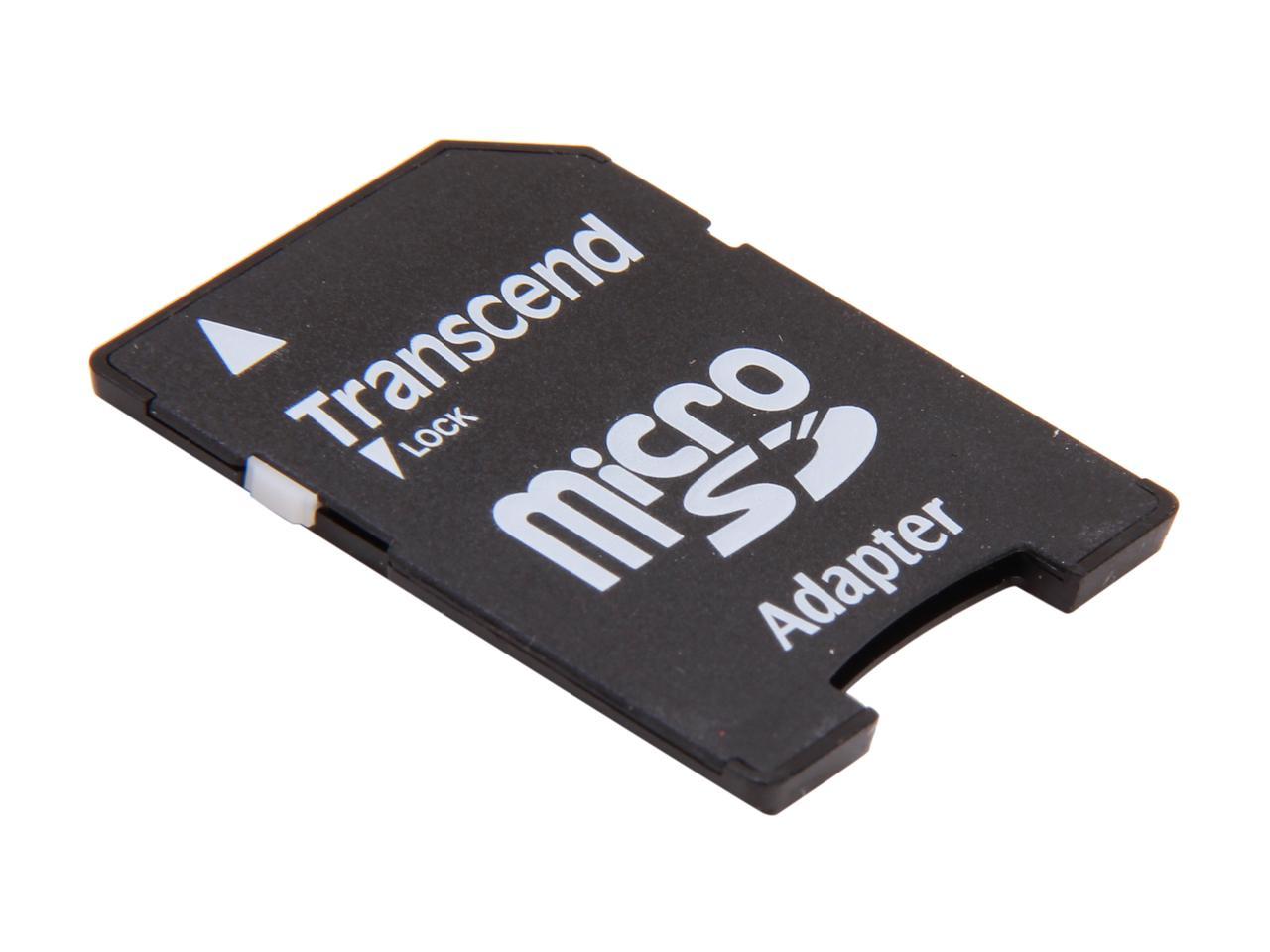 Transcend UHS-I 16GB microSDHC Flash Card with Adapter Model TS16GUSDU1