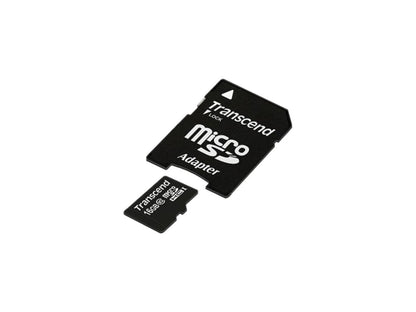Transcend UHS-I 16GB microSDHC Flash Card with Adapter Model TS16GUSDU1