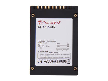 Transcend 2.5" 128GB PATA MLC Internal Solid State Drive (SSD) TS128GPSD330